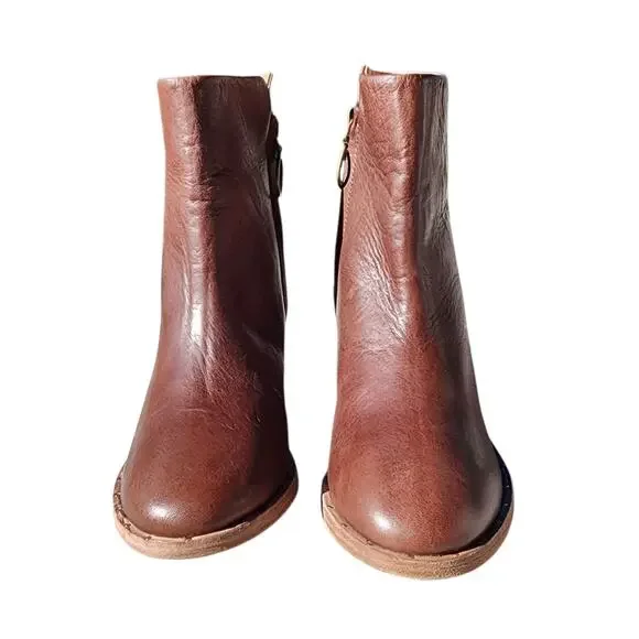 Beek Coronet Handcrafted Heeled Ankle Boots 6 - Picture 2 of 11